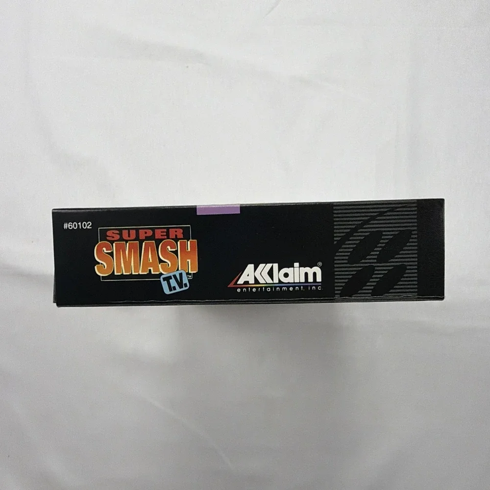Super Smash T.V. Box Only Authentic Super Nintendo SNES